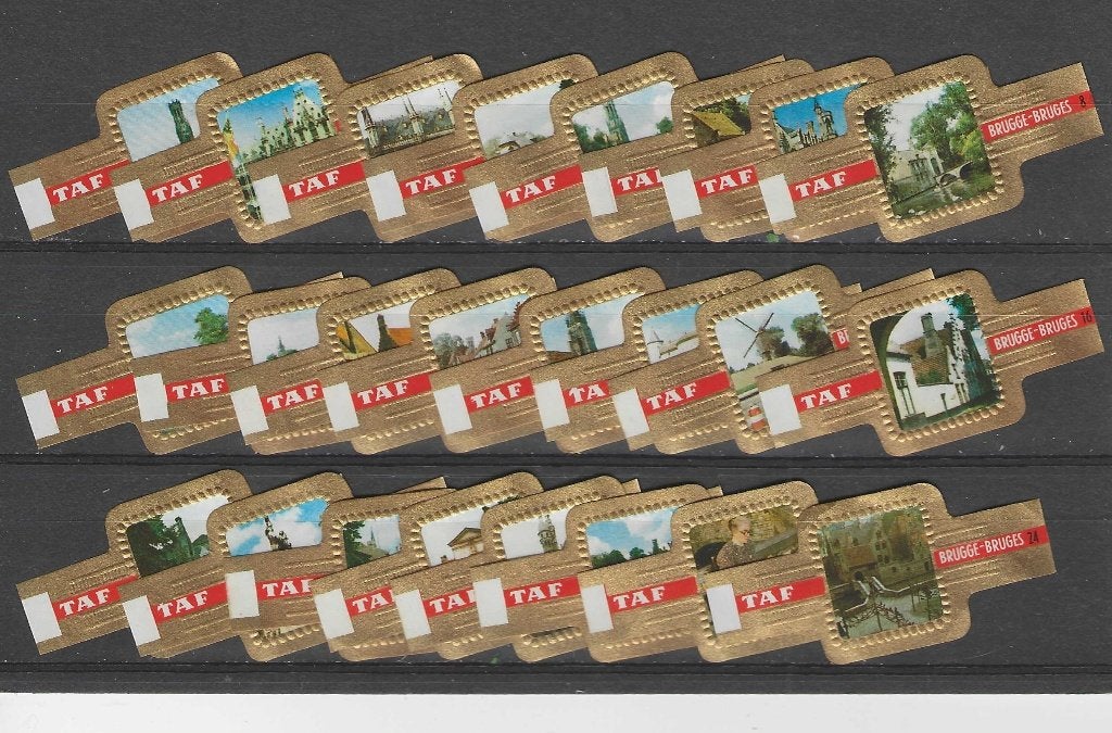 reeks 984  dublin 1 -24   sigarenbanden, Ophalen of Verzenden, Zo goed als nieuw, Sigarenbandjes