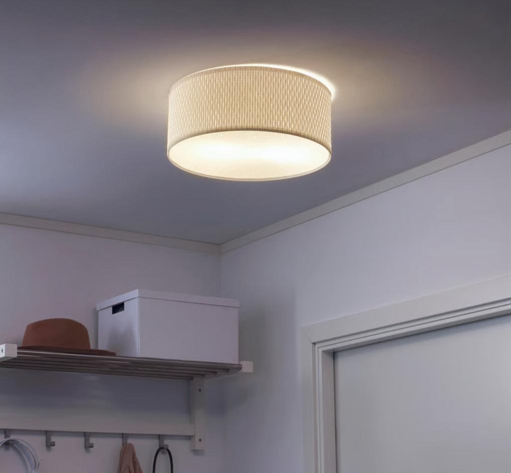 Ikea | Aläng | Plafondlamp, Ophalen of Verzenden, Zo goed als nieuw, Overige materialen