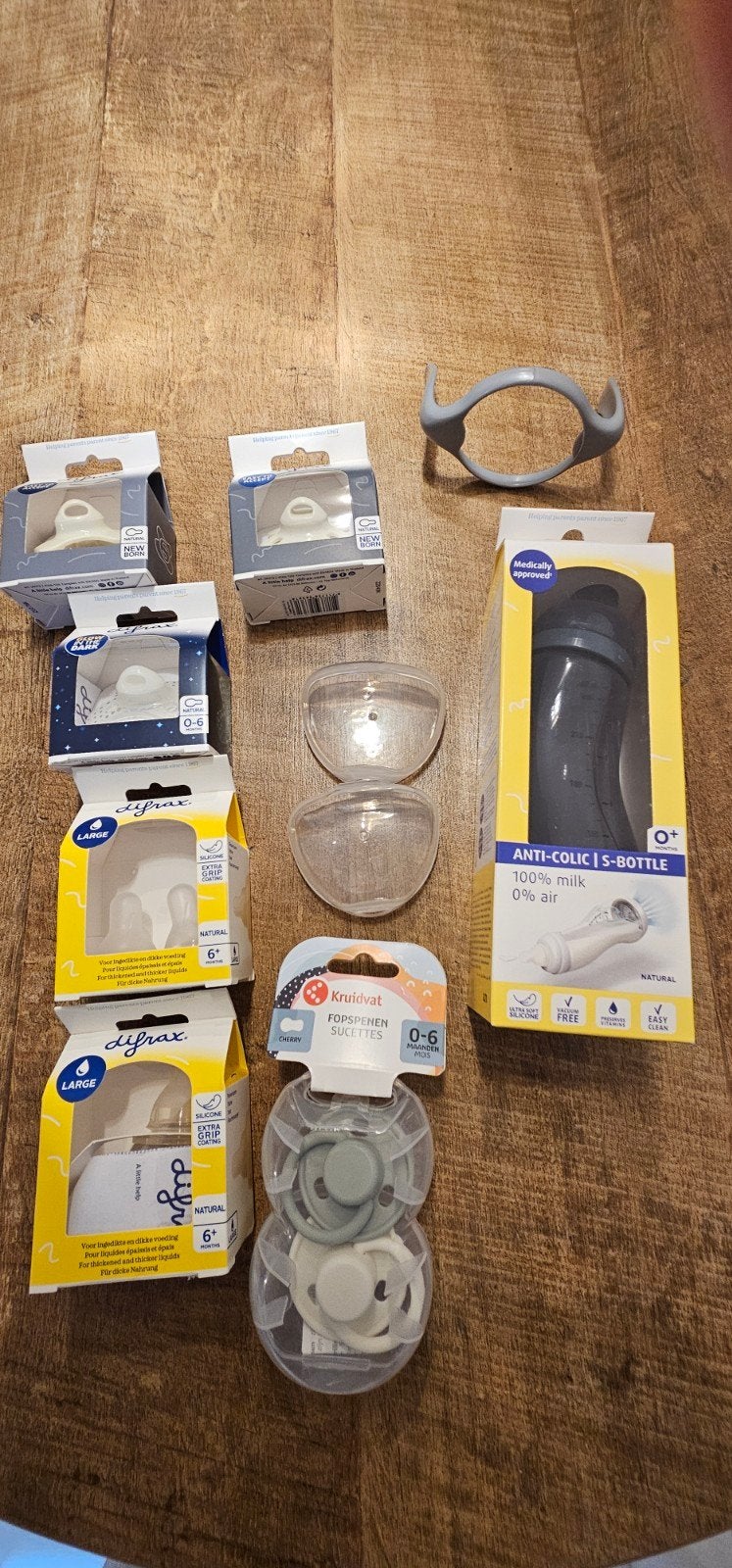 Baby starterspakket: spenen, flessen en accessoires, Ophalen of Verzenden, Nieuw, Overige typen