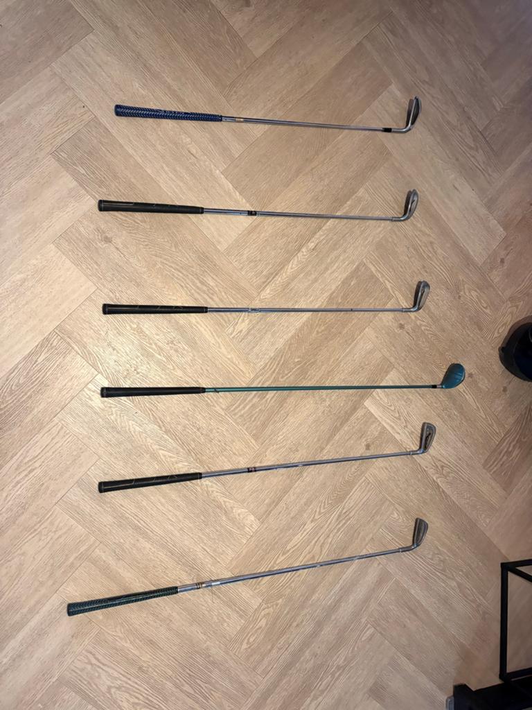 Diverse golfclubs - Tour Gear, Mizuno, Wilson, Sport en Fitness, Golf, Ophalen, Gebruikt, Club, Overige merken