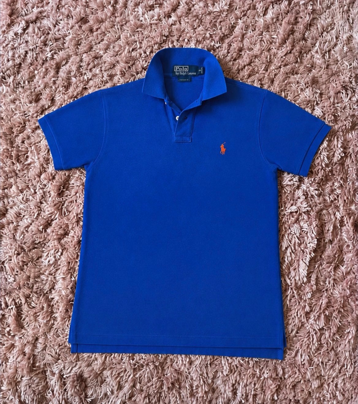 Polo Ralph Lauren Custom Fit Polo - Maat S, Kleding | Heren, Polo's, Ophalen of Verzenden, Zo goed als nieuw, Maat 46 (S) of kleiner