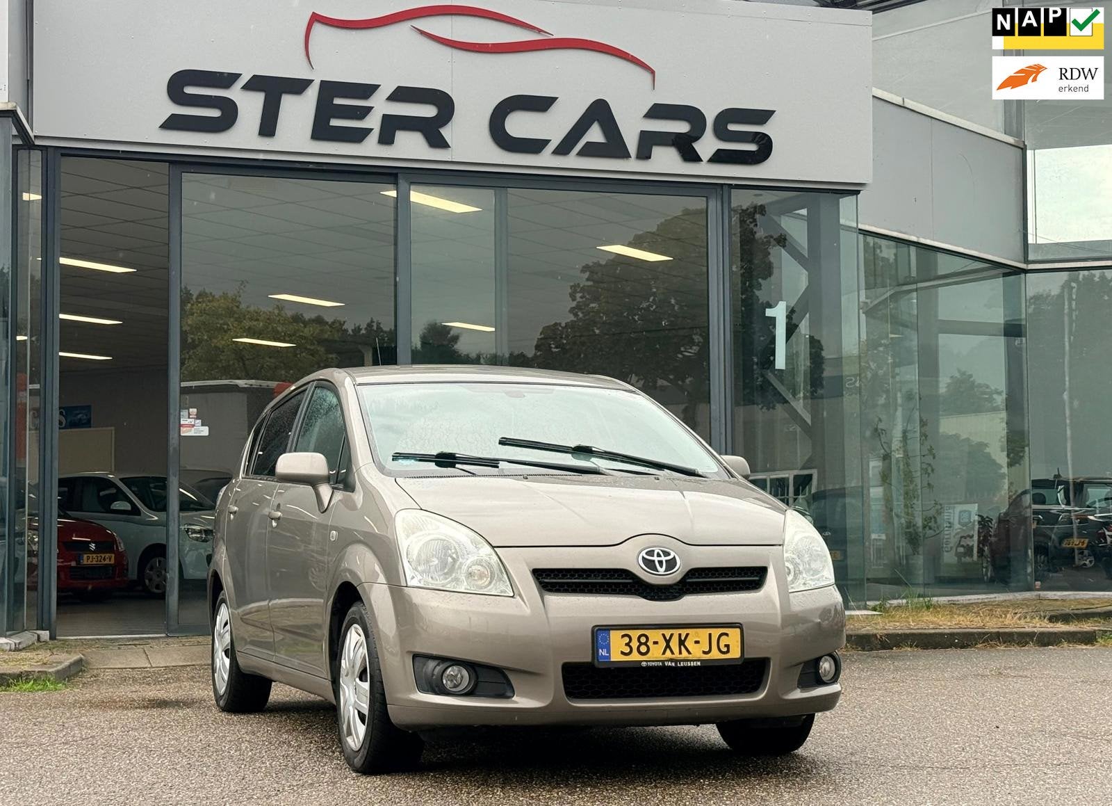 Toyota Verso 1.8 VVT-i Luna 7 Pesroon|Automaat|Airco|Onderho, Auto's, Gebruikt, 4 cilinders, 129 pk, 7 stoelen