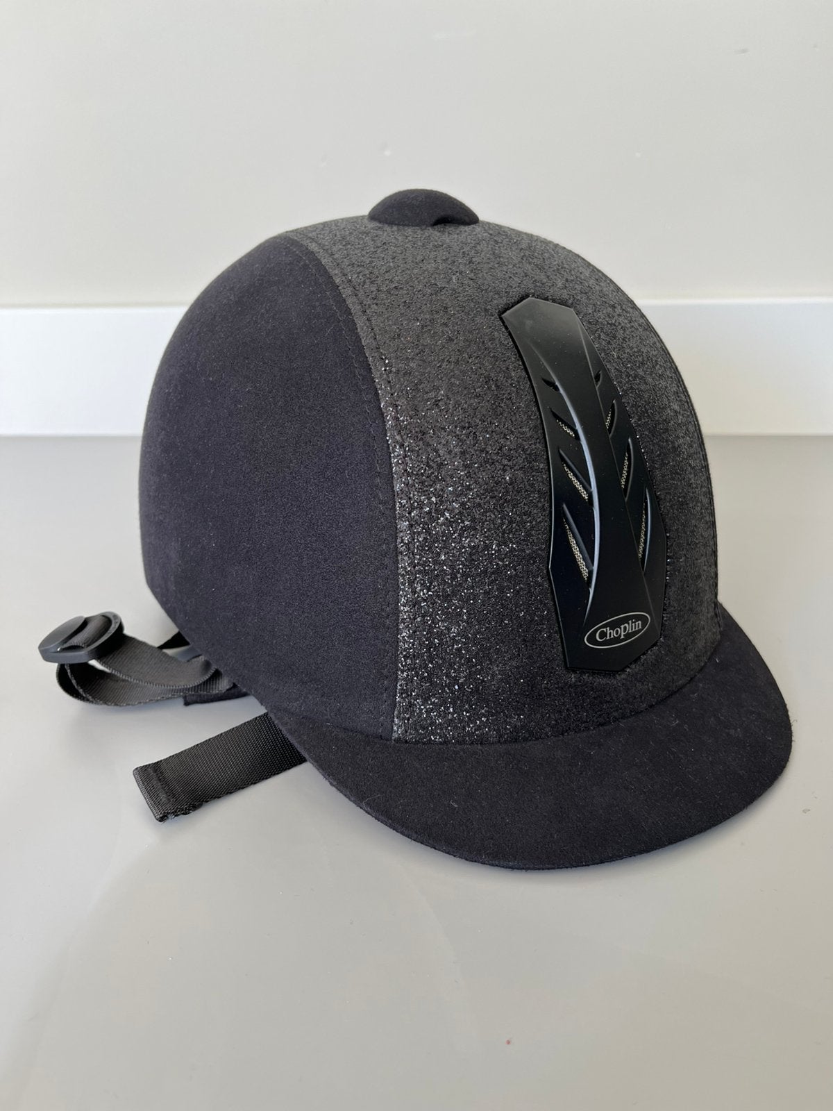 Choplin paardrij helm/cap maat 54/56, Verzenden, Zo goed als nieuw, Dressuur