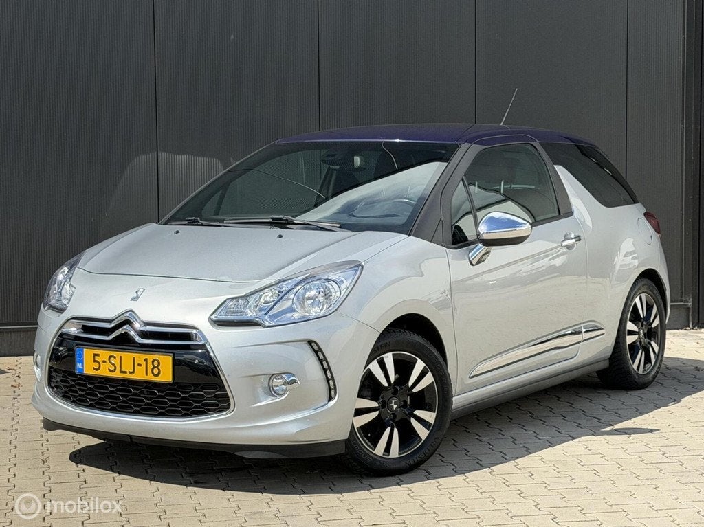 Citroen DS3 1.2 82PK Business | CRUISE | CLIMA | TREKHAAK |, Voorwielaandrijving, Euro 5, Stof, Zwart