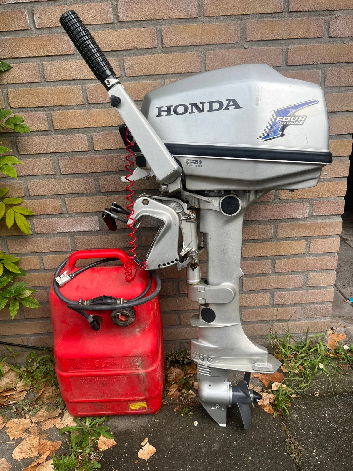 Honda 5 pk kortstaart, Ophalen, Zo goed als nieuw, Benzine, 5 tot 10 pk