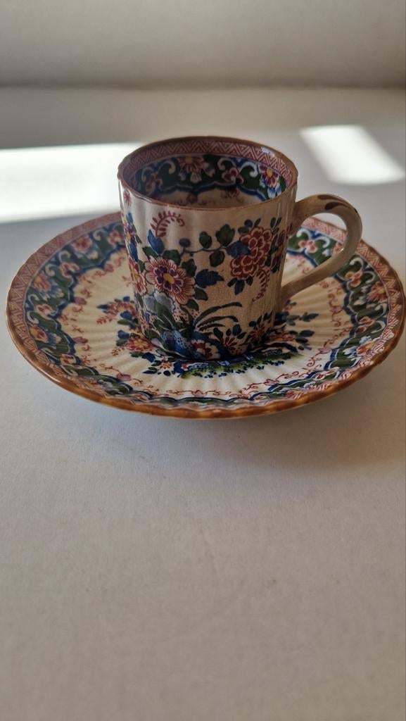 Booths Old Dutch kop en schotel – Engels vintage servies, Ophalen of Verzenden