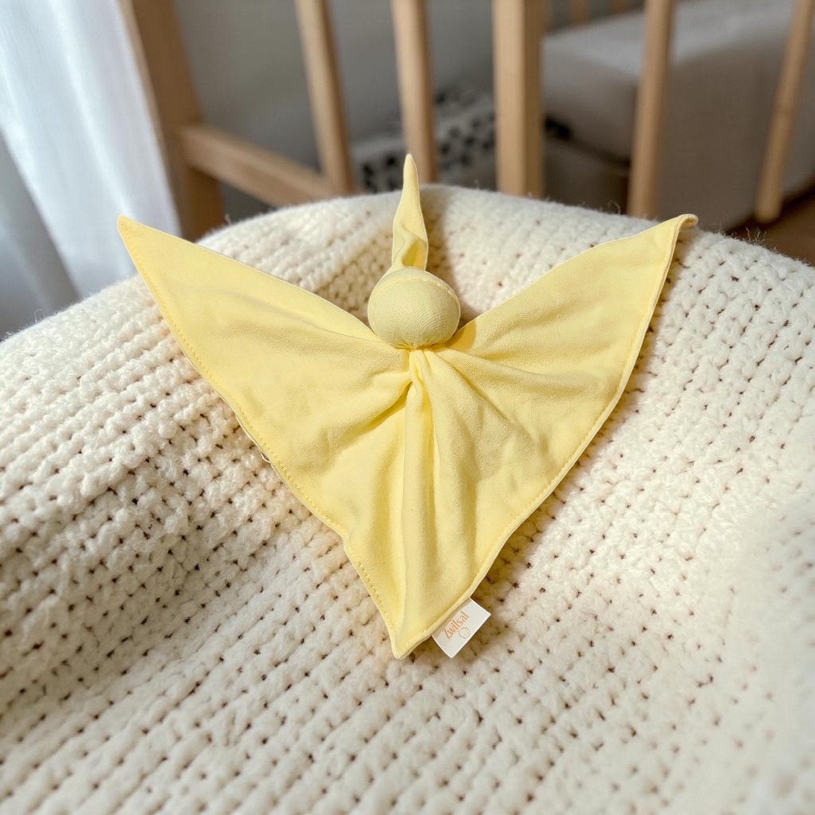 Zwitsal knuffeldoekje - spookje/poppetje jaren 80/90, Ophalen of Verzenden, Gebruikt, Overige typen