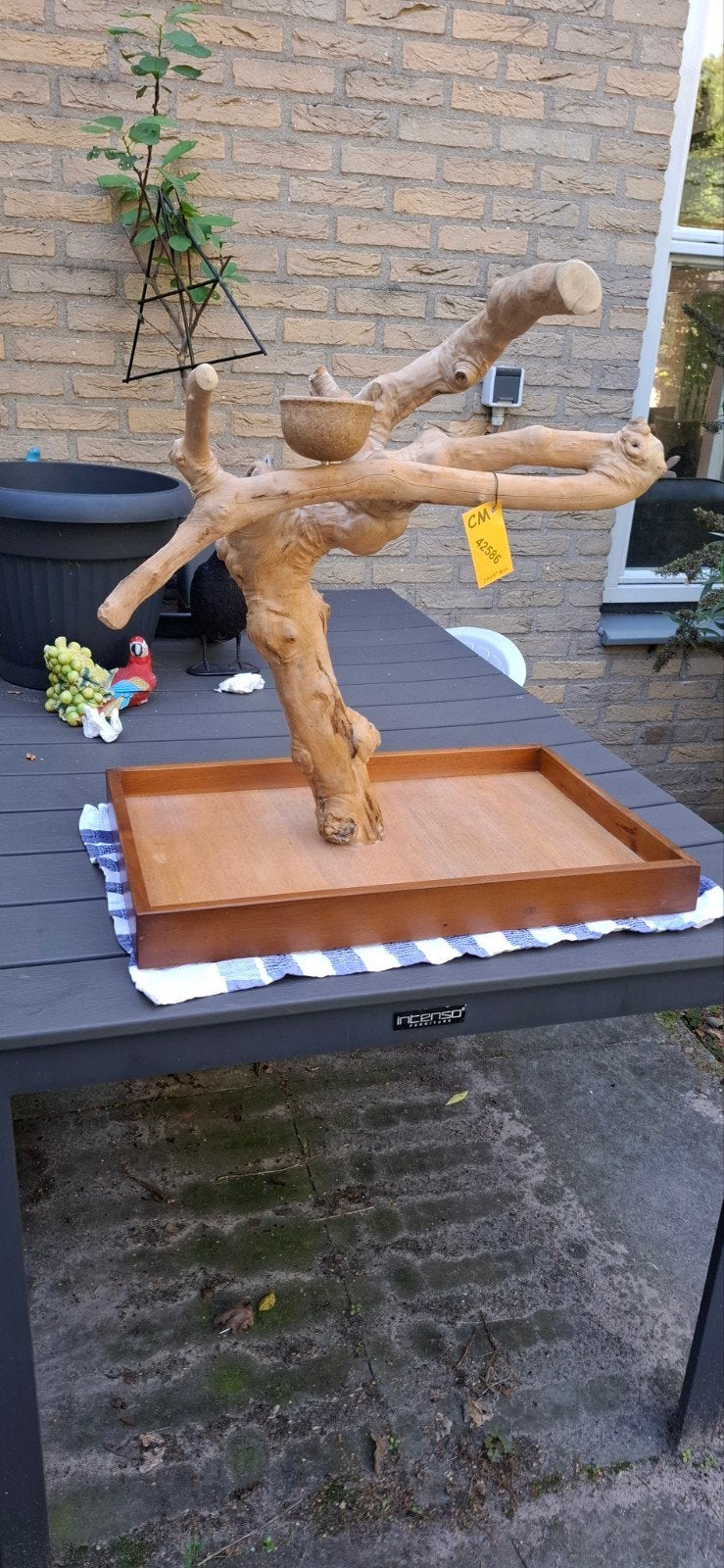 Java tree  van hout, Dieren en Toebehoren, Ophalen, Zo goed als nieuw, Kooi-accessoires