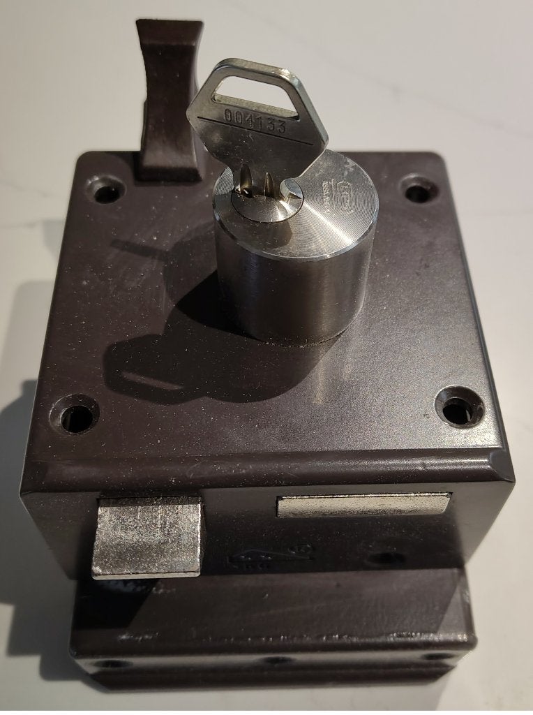 Oplegslot voordeur  Lips SKG2*, Ophalen, Gebruikt, IJzer, Slot