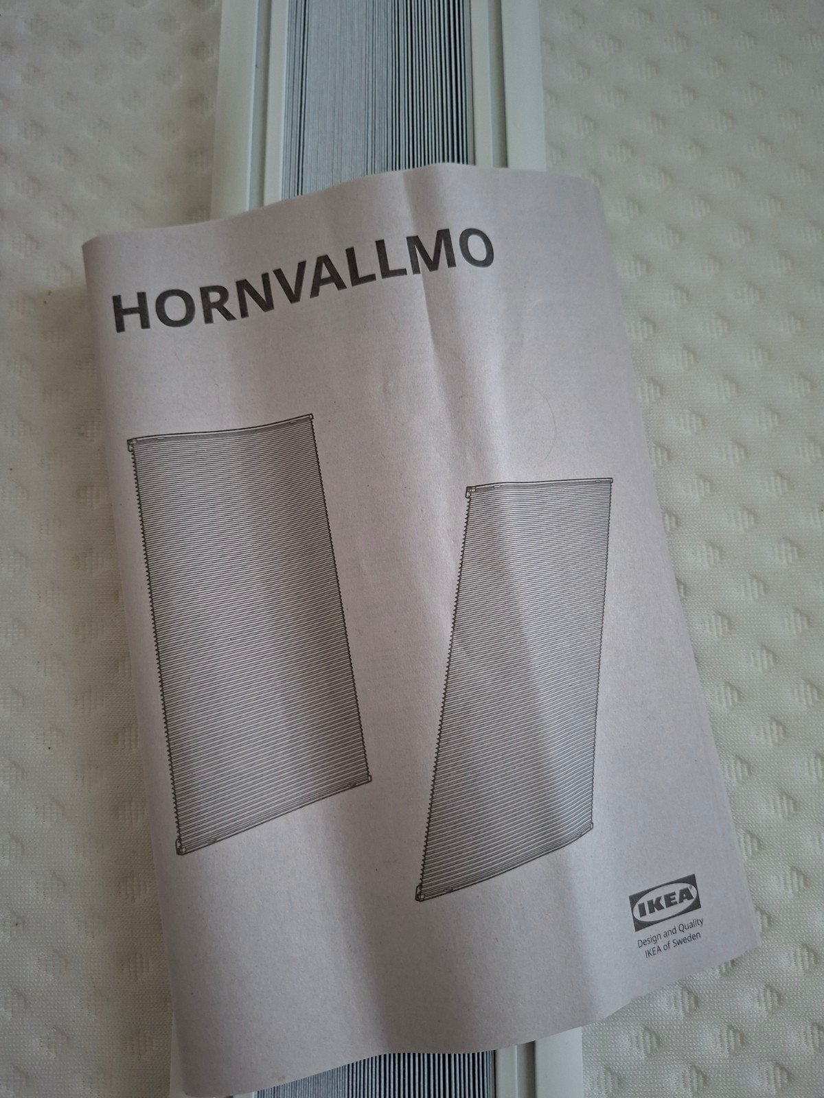 IKEA HORNVALLMO Plisségordijn 90 x 150, 90 cm, Nieuw, Ophalen of Verzenden, 150 cm