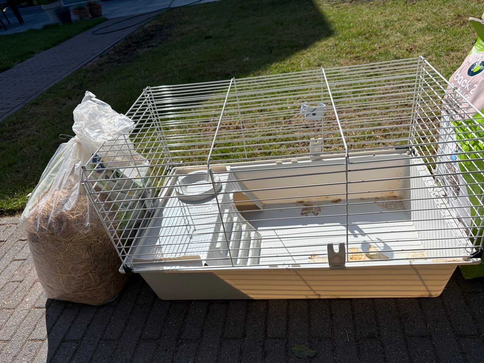 Konijn/Cavia binnenhok + accessoires, Dieren en Toebehoren, Ophalen, Gebruikt, Overige typen