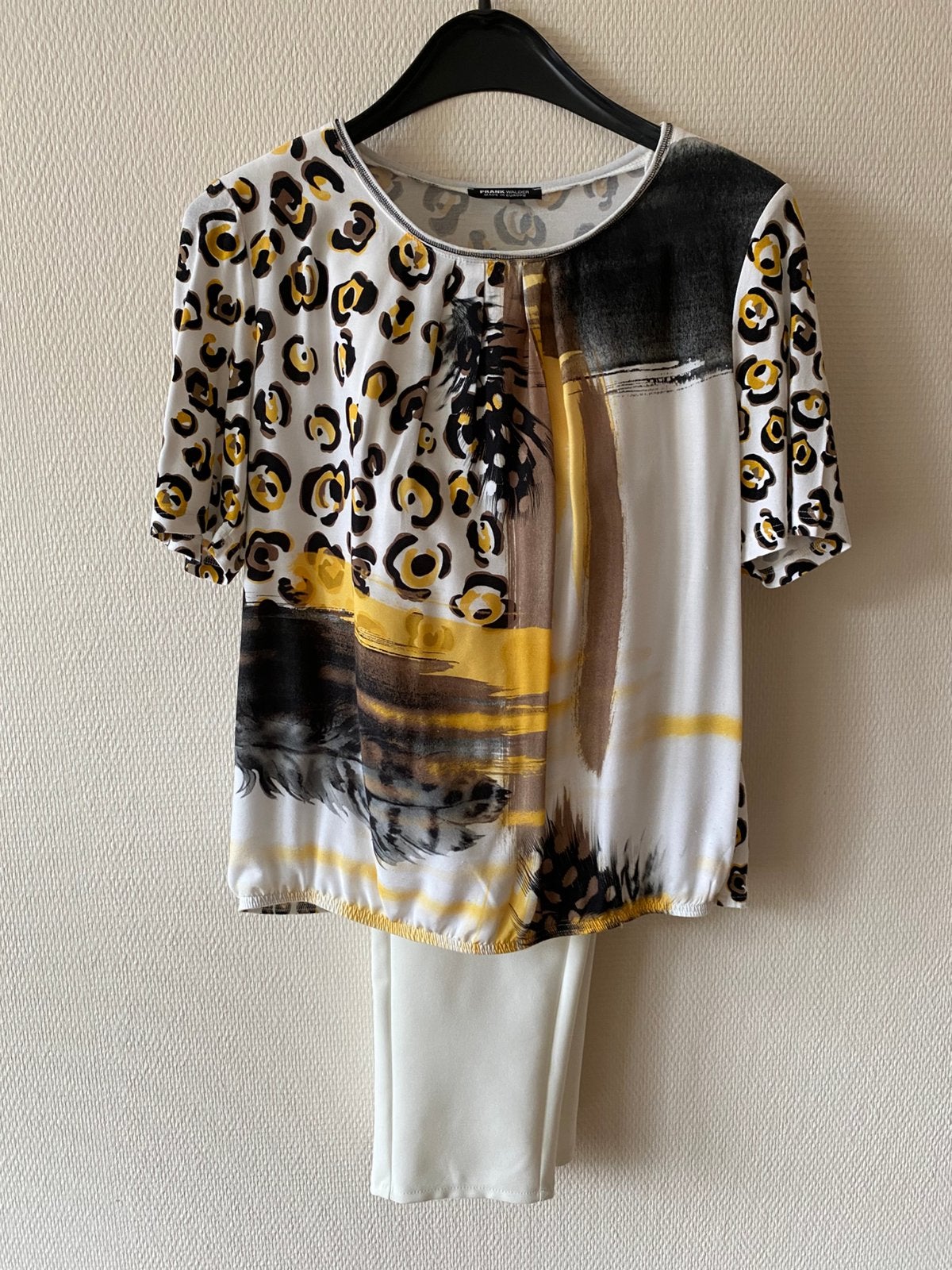 Set Frank Walder, Verzenden, Gedragen, Maat 38/40 (M), Zwart