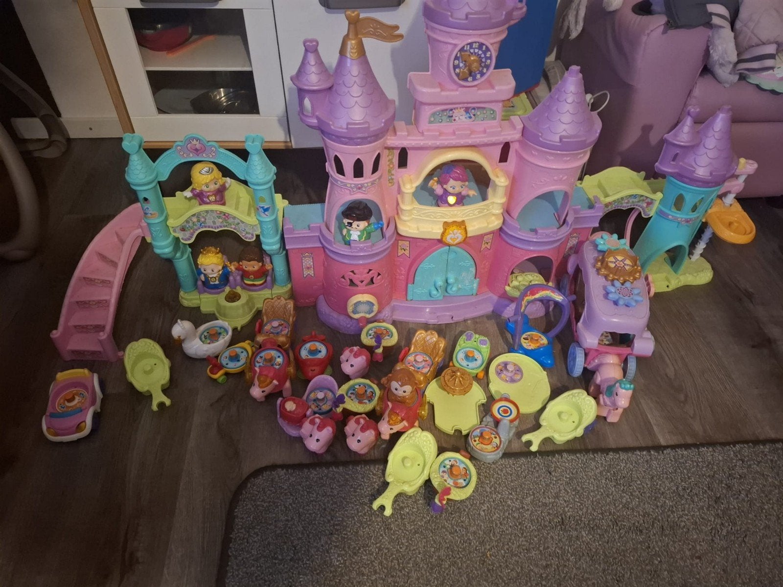 Grote VTech Toet Toet Auto's en Zoef Zoef Dieren speelset, Ophalen of Verzenden, Gebruikt, 2 tot 4 jaar