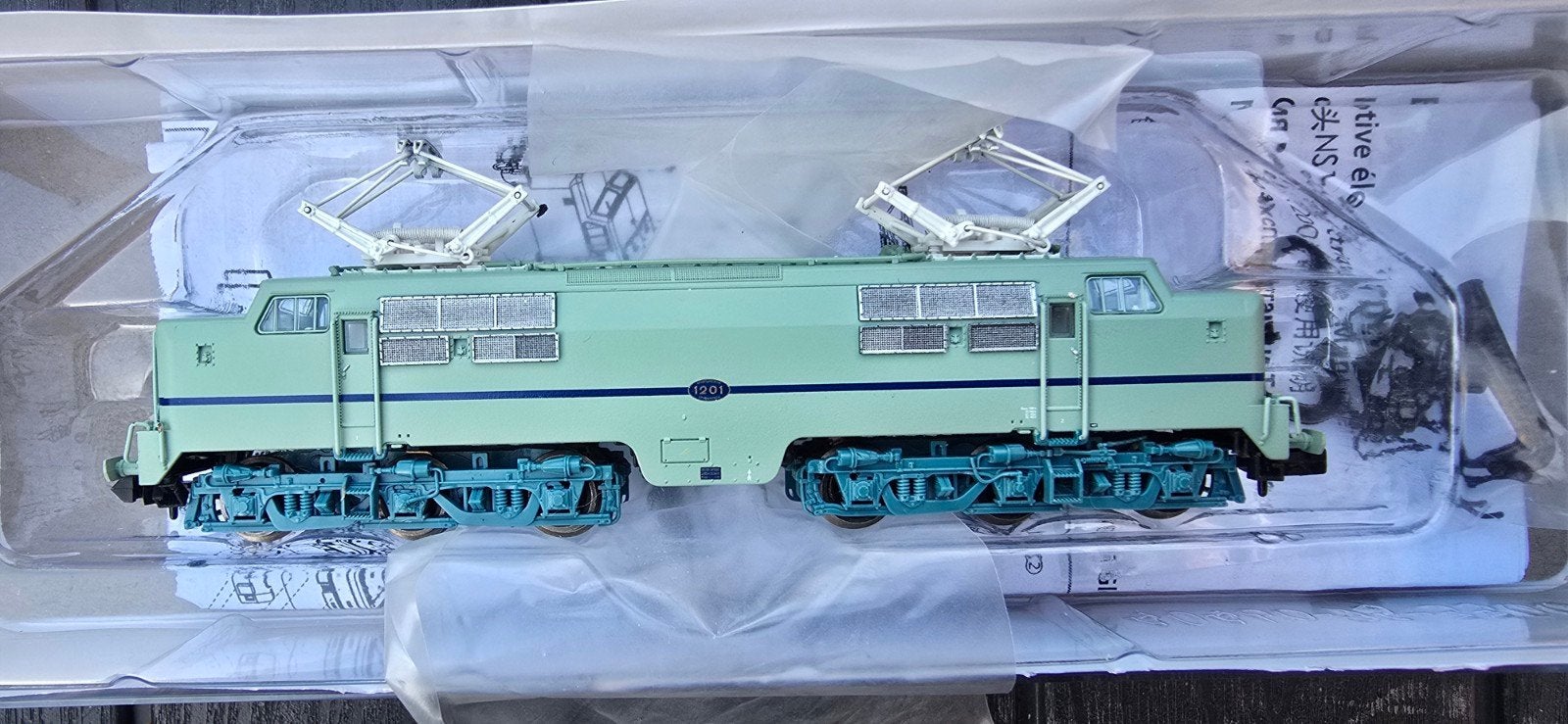Piko 40463 ns1200 turqoise dcc digitaal top ovp!, Hobby en Vrije tijd, Modeltreinen | N-Spoor, Ophalen of Verzenden, Gelijkstroom