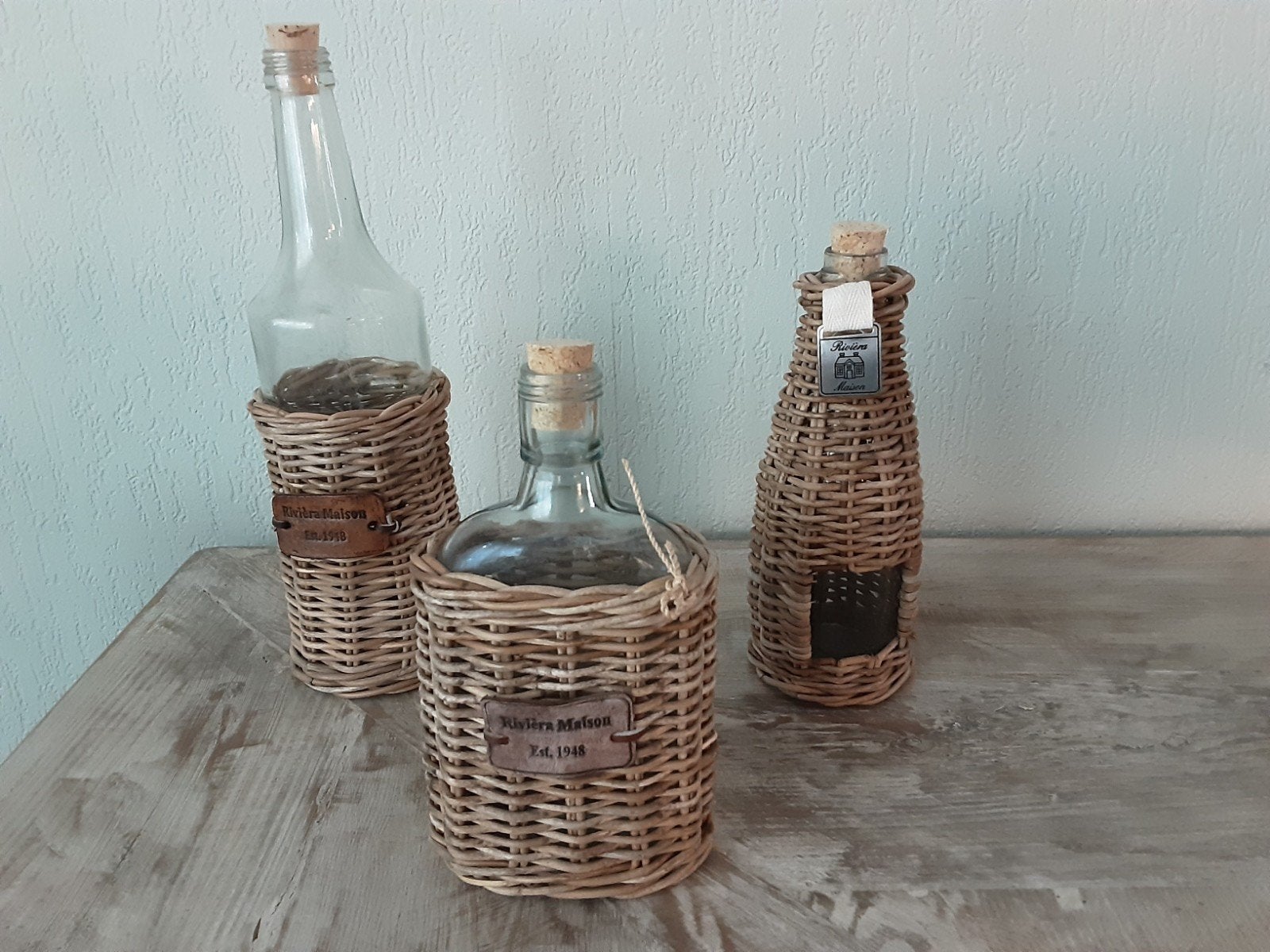 3 RIVIERA MAISON SIER FLESJES, Ophalen of Verzenden, Zo goed als nieuw