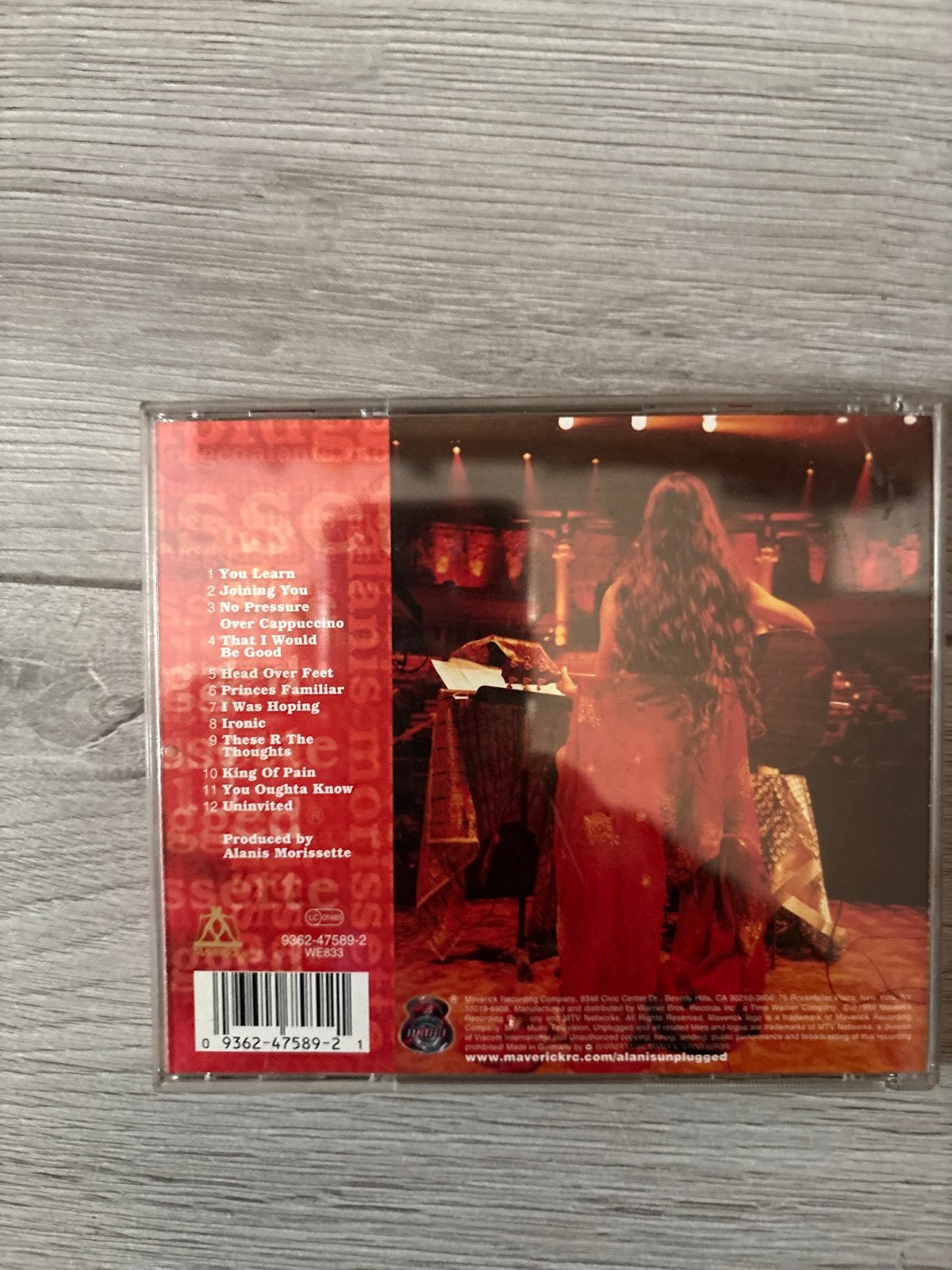 Alanis Morissette - MTV Unplugged CD, Gebruikt, Live-album, Inclusief doosje, Verzenden