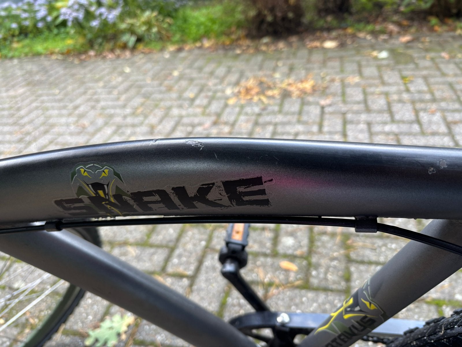 Batavus Snake Kinderfiets 26 inch met 3 versnellingen, Terugtraprem, Gebruikt, Batavus, Handrem