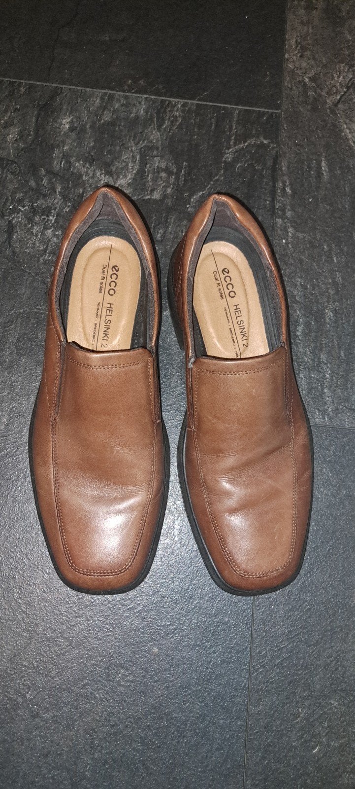 Ecco Helsinki 2 Nette Schoenen Heren Maat 42 Bruin, Ecco, Bruin, Nieuw, Ophalen of Verzenden