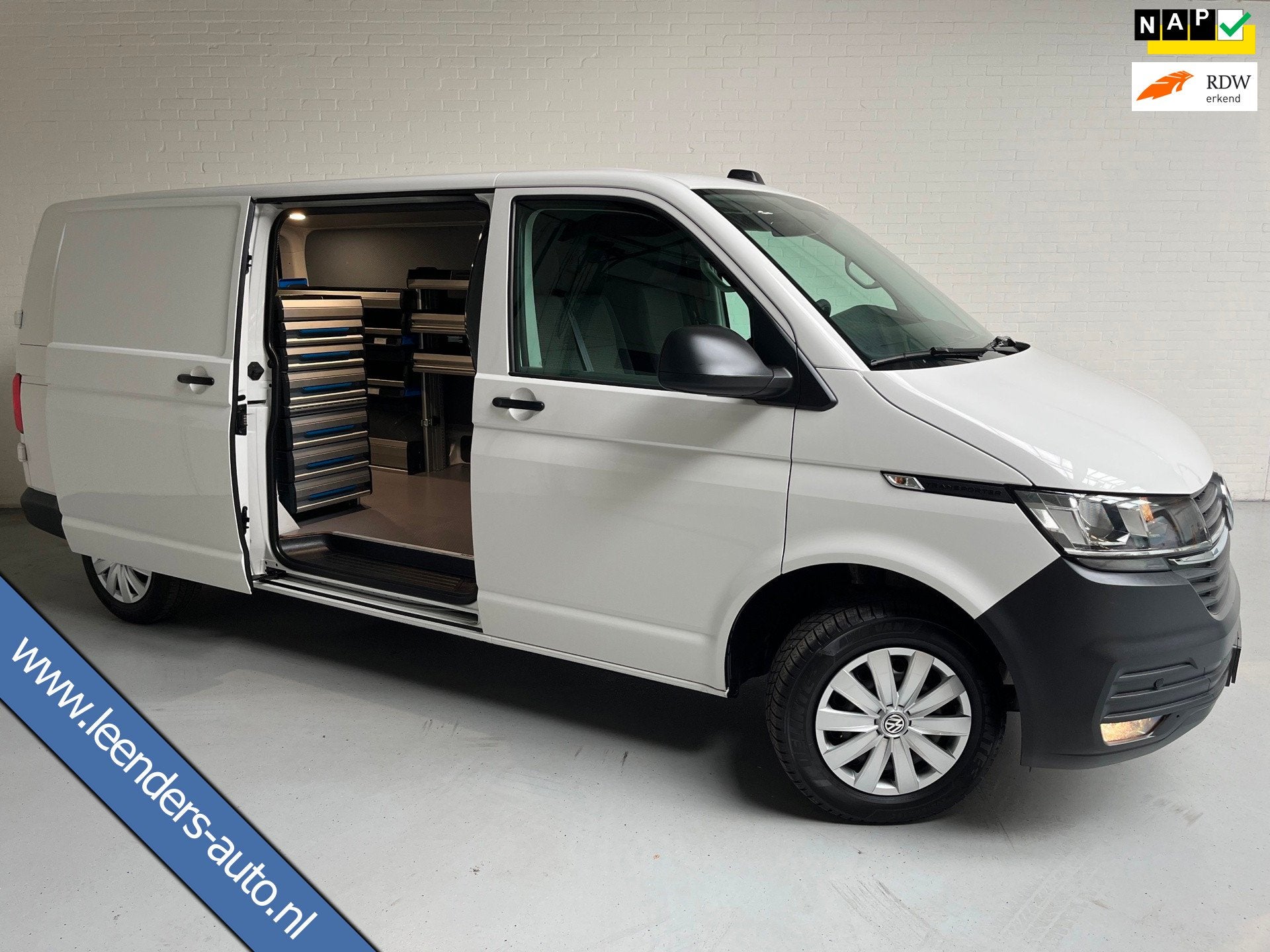 Volkswagen Transporter Automaat DSG Servicewagen 2.0 TDI 150, Auto's, Dealer onderhouden, Stof, Gebruikt, 4 cilinders