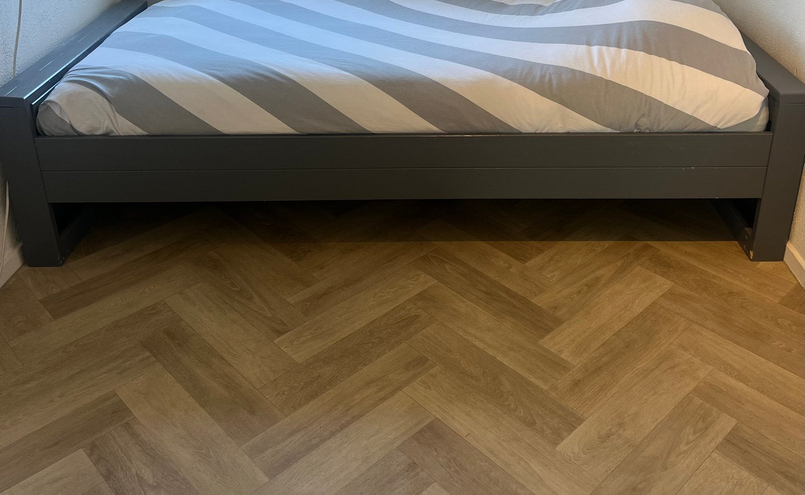 Jongensbed woood dennis, Ophalen, 90 cm, Eenpersoons, Zo goed als nieuw