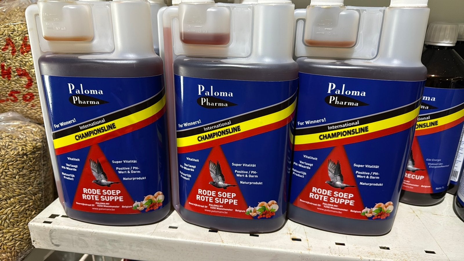 Paloma duiven supplementen