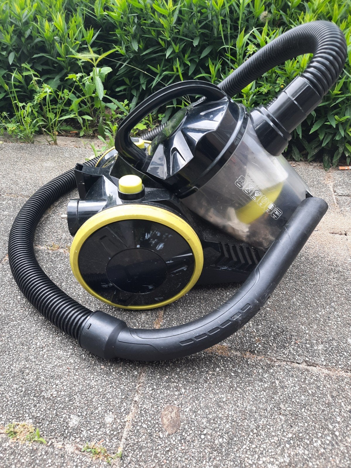 Turbotronic TT-CV07 Stofzuiger - 900W Max, Zonder Zak, Ophalen, Overige merken, Gebruikt, Sledestofzuiger