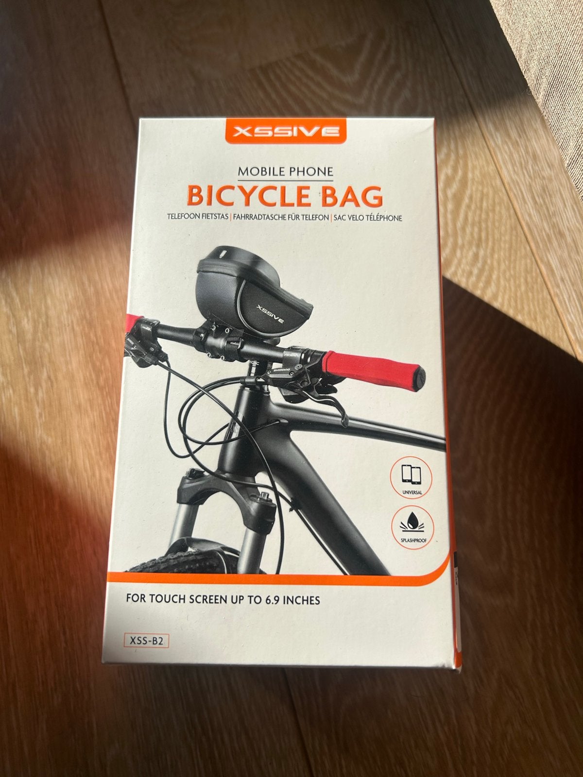 XSSIVE Telefoon Fiets Tas - Universeel - Spatwaterdicht, new, Ophalen of Verzenden, Nieuw