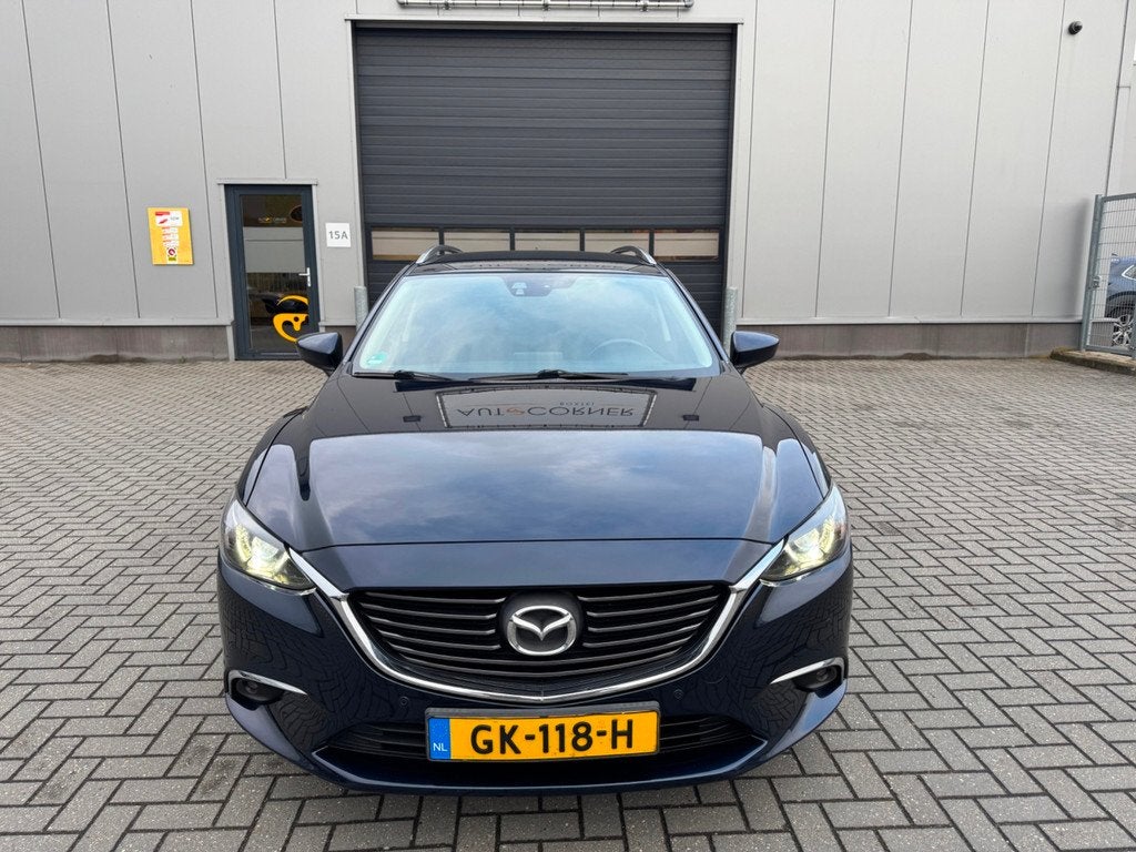 Mazda 6 Sportbreak 2.2D SkyActiv-D 150 Skylease GT, Auto's, 12 maanden, 730 kg, Gebruikt, Euro 6