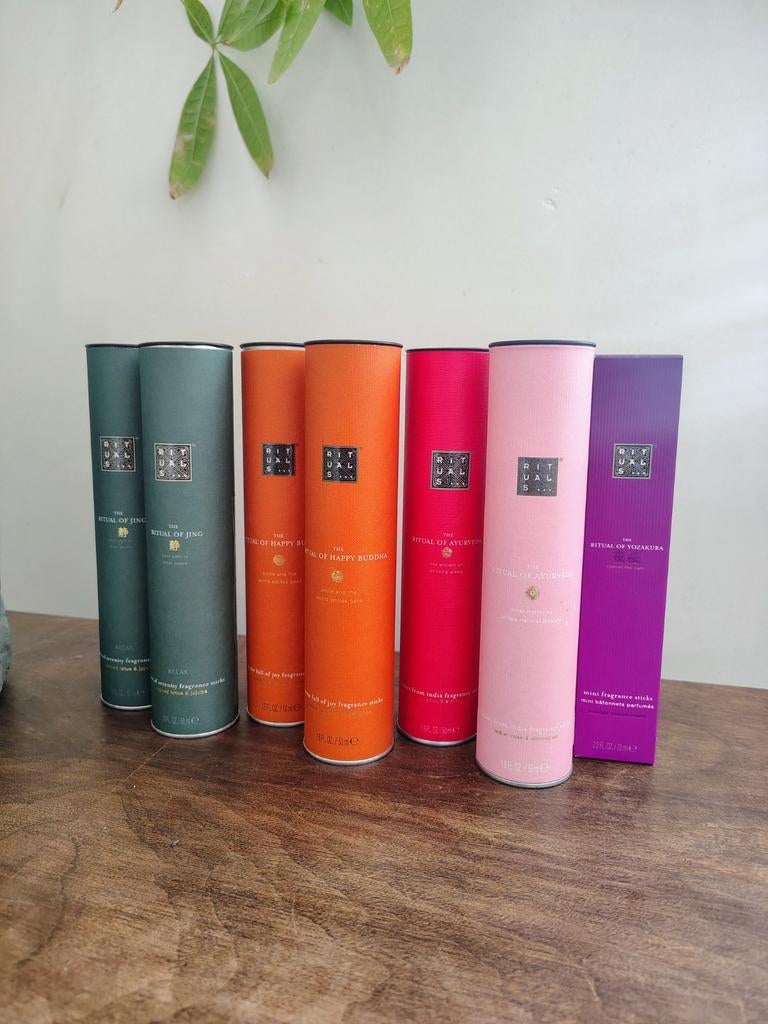 Oude versie Rituals geurstokjes Jing, Ayurveda, Happy Buddha, Ophalen of Verzenden, Nieuw