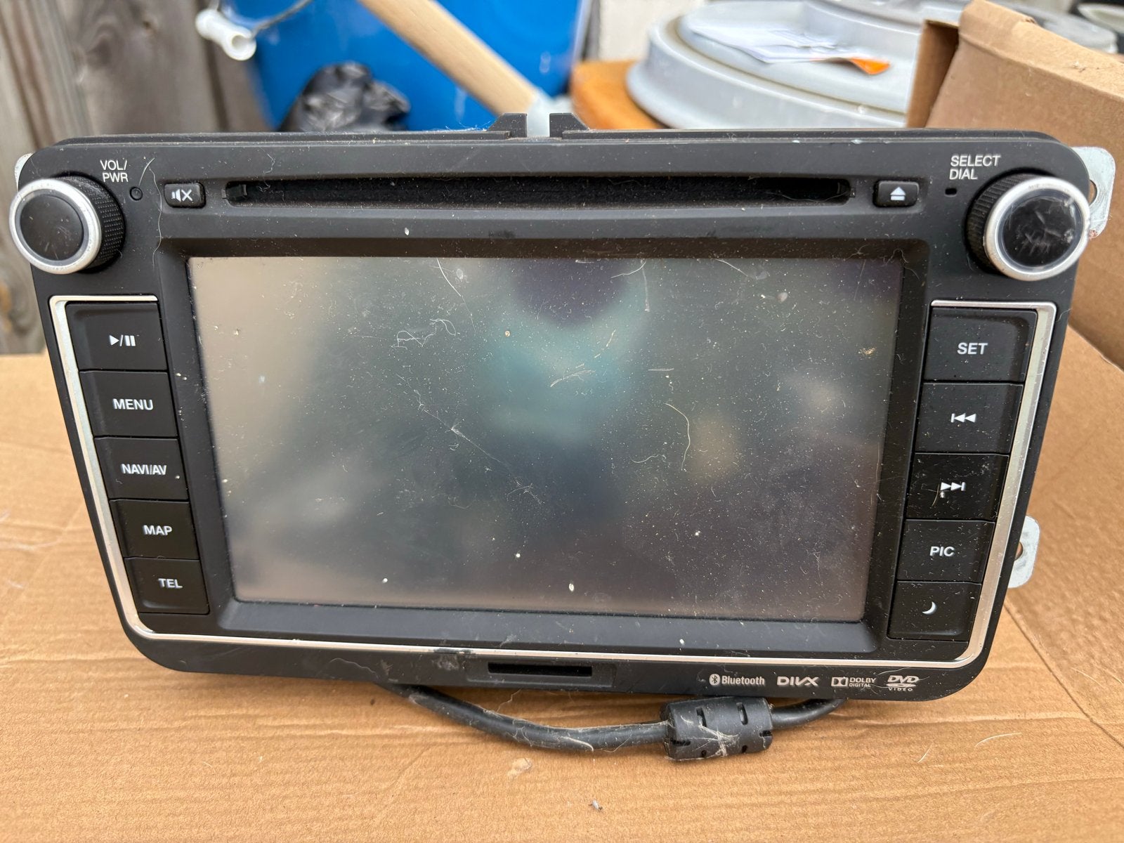 Kenwood NX403EV Autoradio Navigatie, Auto diversen, Autoradio's, Ophalen, Gebruikt