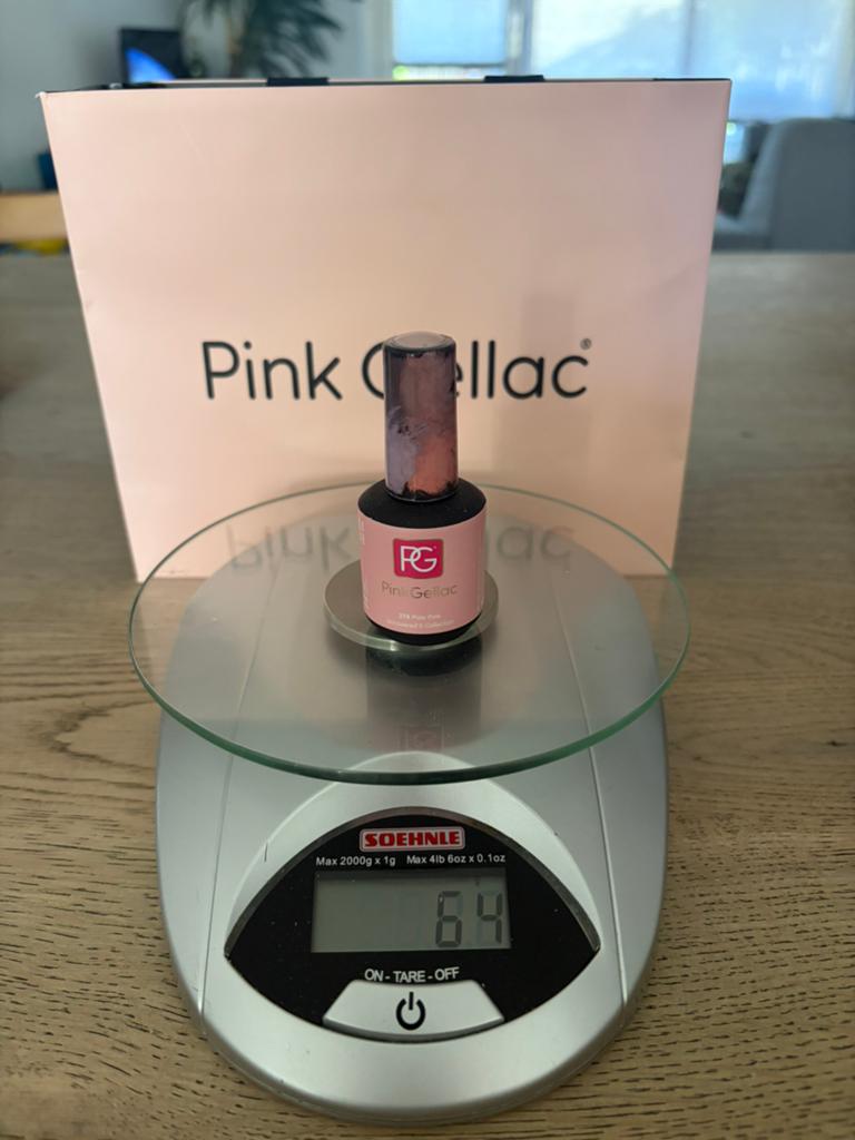 Pink Gellac 274 Pale Pink, Ophalen of Verzenden, Zo goed als nieuw, Roze, Handen en Nagels