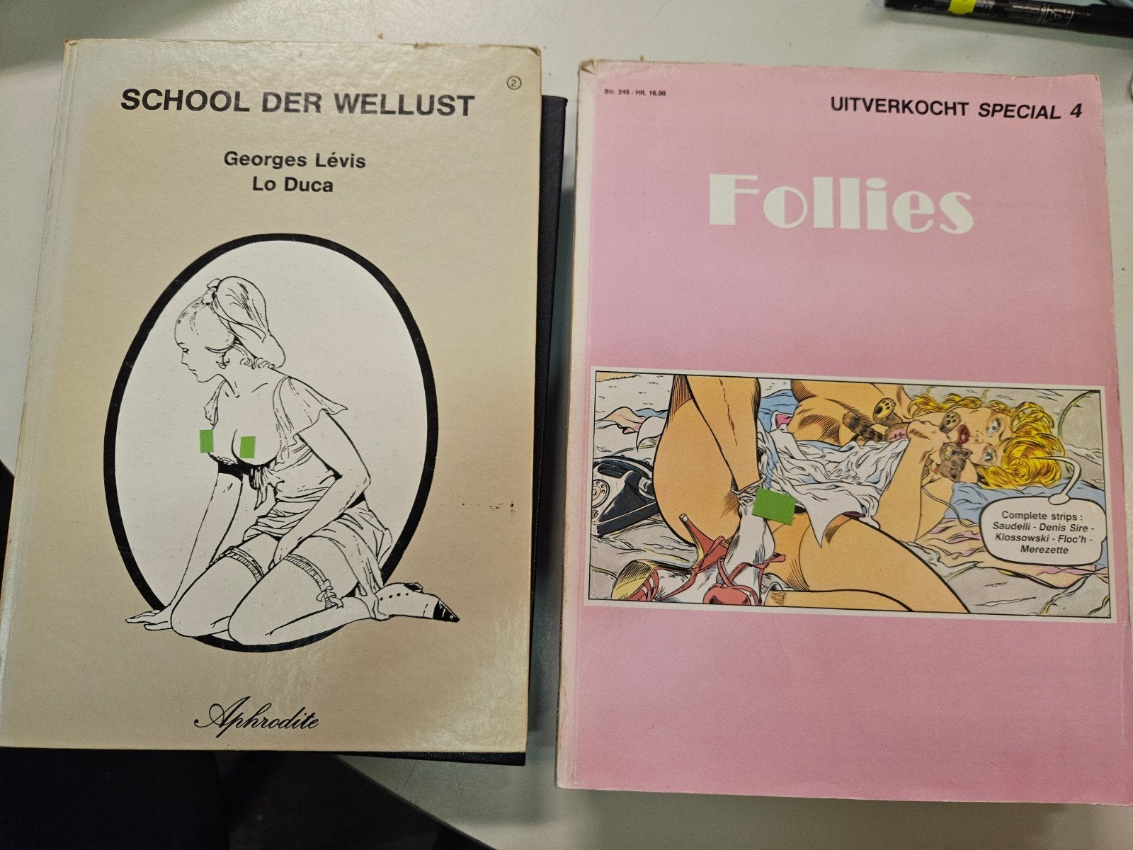 partij van 14 erotische stripboeken en één playboy, Ophalen of Verzenden, Gelezen, Verhalen
