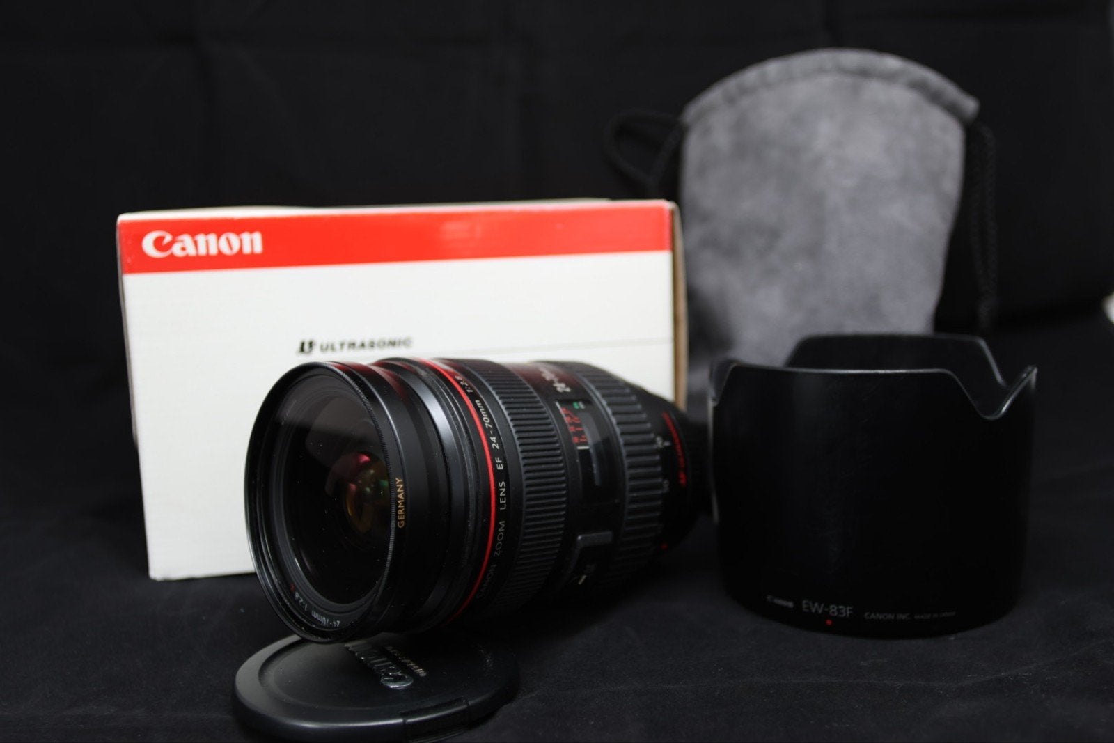 Canon EF 24-70mm f/2.8 L USM Lens, Audio, Tv en Foto, Fotografie | Lenzen en Objectieven, Canon, Ophalen of Verzenden, Zo goed als nieuw