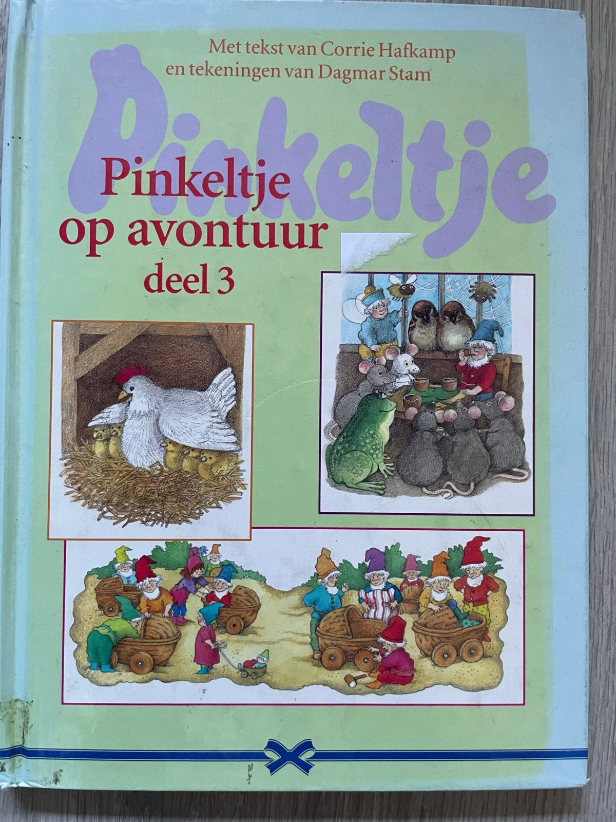 Pinkeltje op avontuur deel 3 - Corrie Hafkamp, Ophalen of Verzenden, Gelezen, Sprookjes