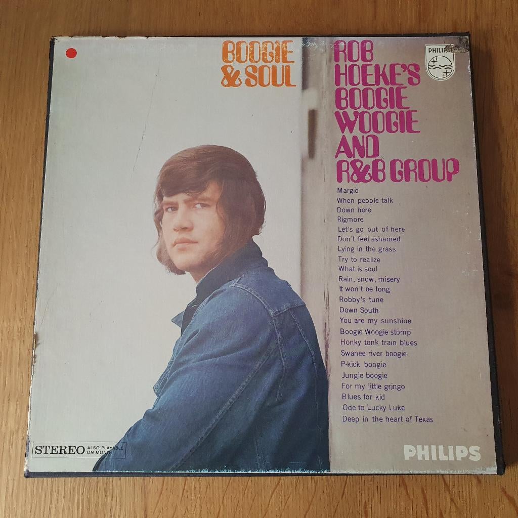 Rob Hoeke – Boogie & Soul (NL1969) (VG+/VG+), Ophalen of Verzenden, Gebruikt, 12 inch, Blues