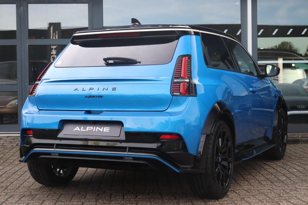 Alpine A290 GT Performance 52 kWh | Stoelverwarming | GTS Wi, Auto's, Alpine, Huisgarantie, Met garantie (alle), Blauw, Nieuw