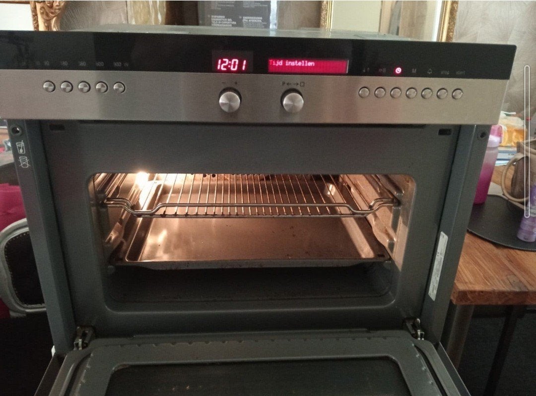 Siemens inbouw Combi magnetron oven, Ophalen of Verzenden, Gebruikt