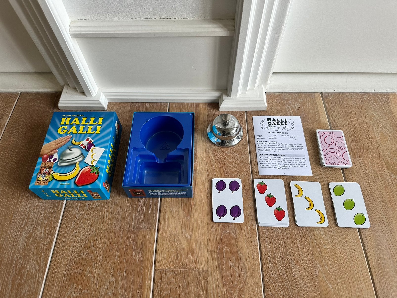 Halli galli het spel met de bel! Van 999games., Ophalen, Zo goed als nieuw