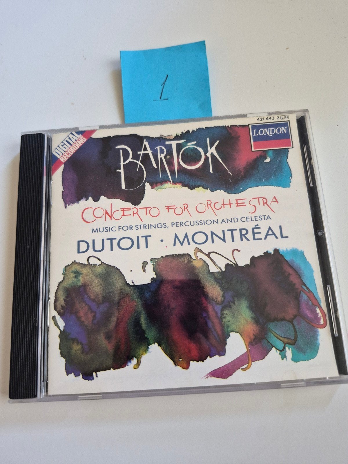 Bartók - Concerto for Orchestra - Dutoit Montréal CD, Gebruikt, Overige componisten, Modernisme tot heden, Ophalen of Verzenden