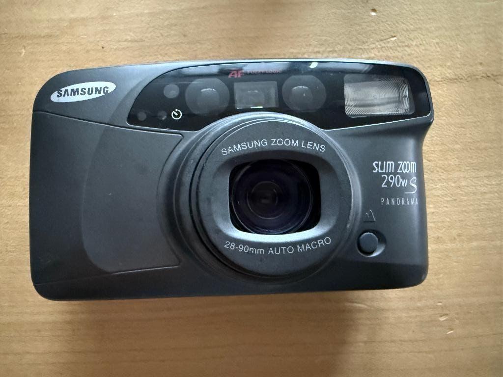Samsung Slim Zoom 290W - 35mm Camera, Audio, Tv en Foto, Fotocamera's Analoog, Ophalen of Verzenden, Gebruikt, Compact, Samsung