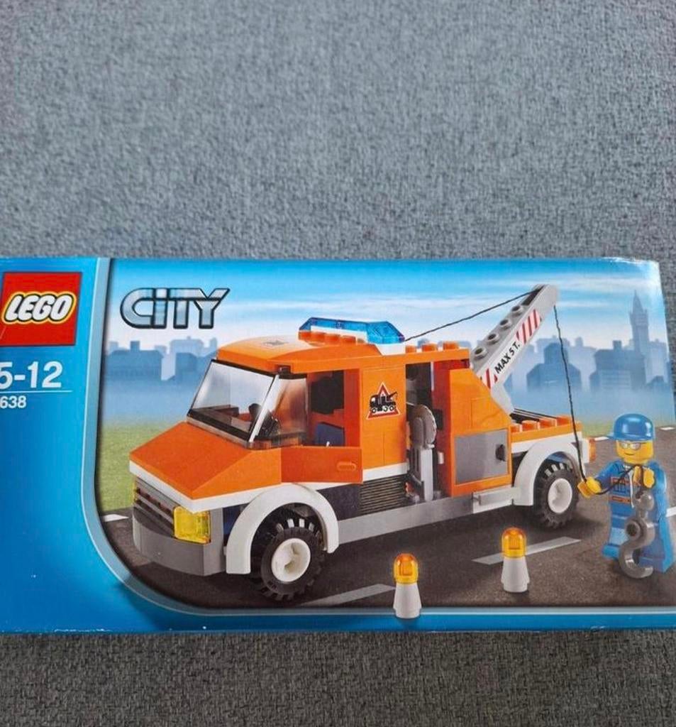 Lego City Takelwagen 7638 Compleet, Ophalen