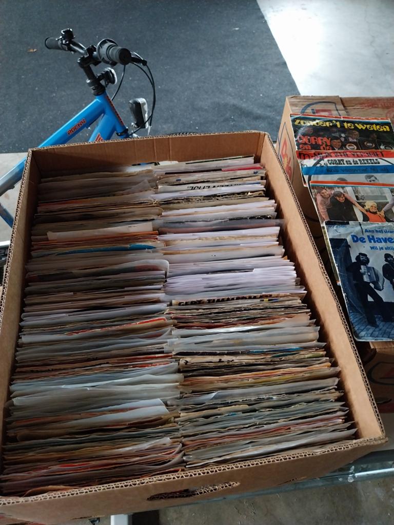 Vinyl singels sirca 500, Ophalen of Verzenden, Gebruikt, Pop