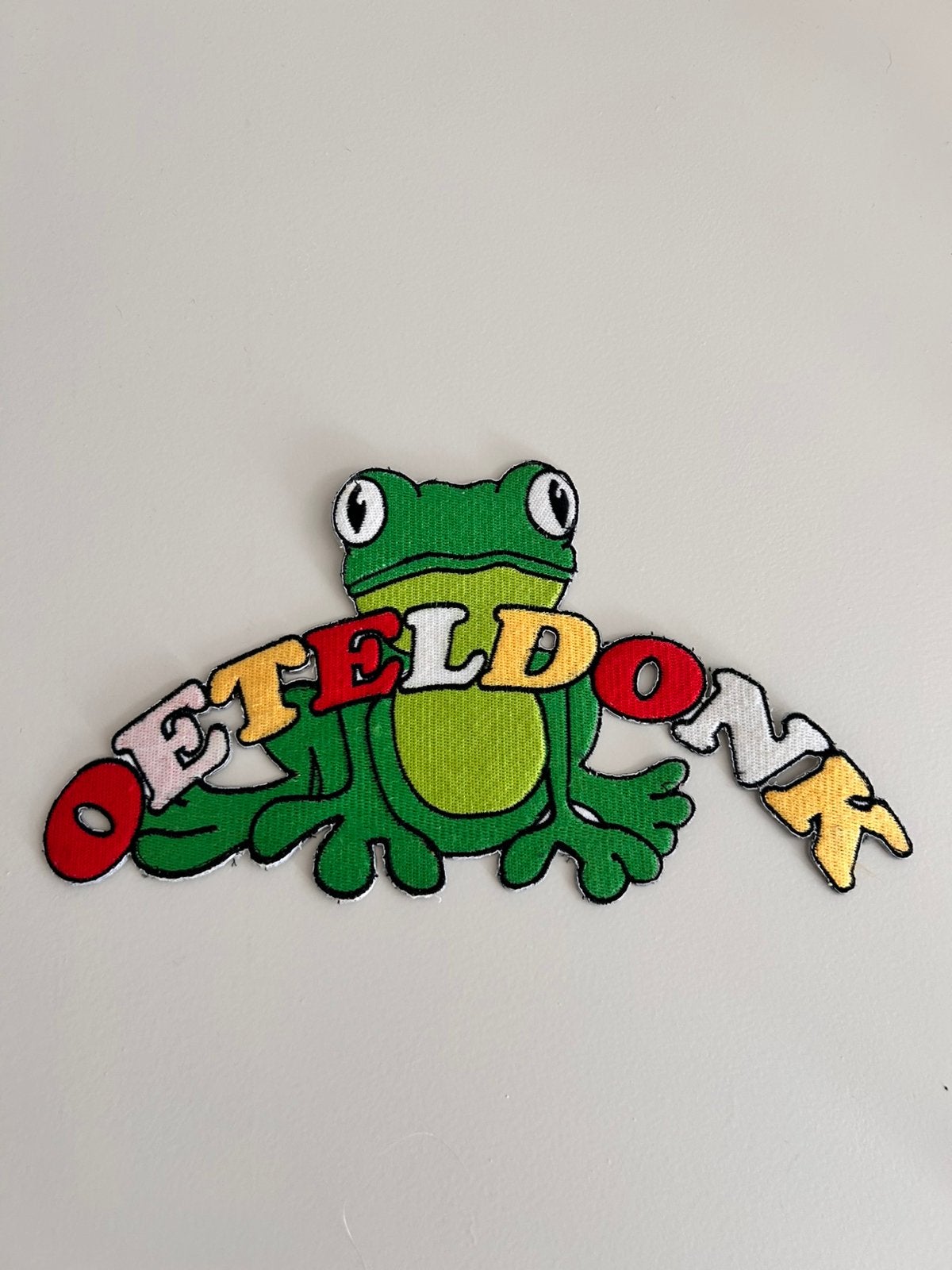 Groot embleem Oetekdonk, Ophalen of Verzenden, Zo goed als nieuw, Maat 46/48 (XL) of groter, Carnaval