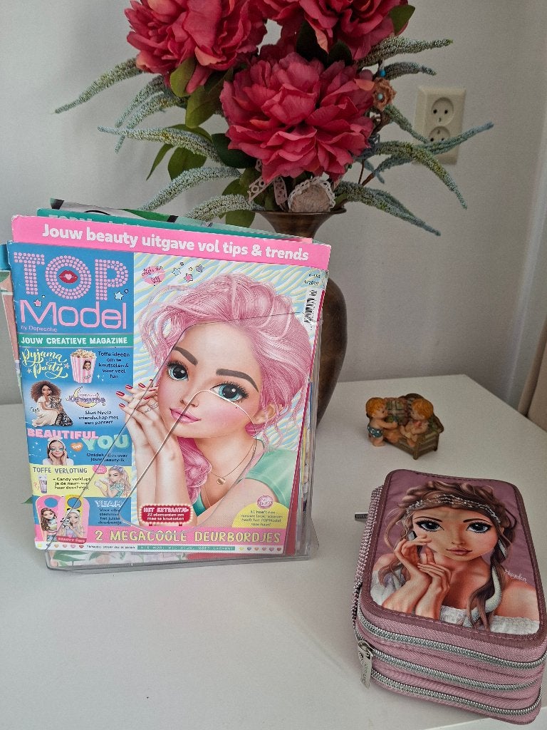 TOPModel-pakket: Tijdschriften en etui, Ophalen, Gebruikt