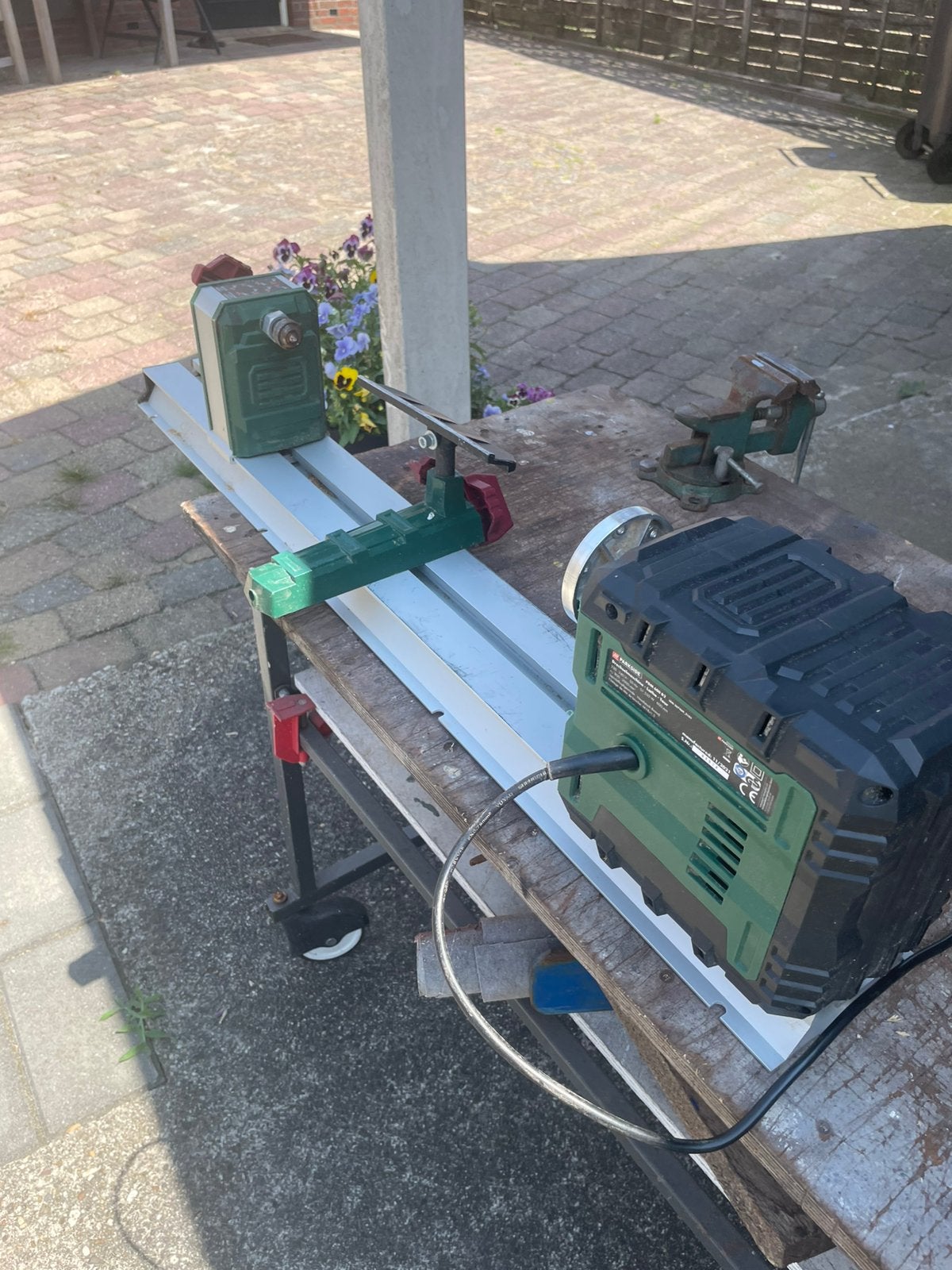Houtdraaibank, Doe-het-zelf en Verbouw, Draaibanken, Ophalen, Gebruikt, Houtdraaibank, 500 tot 1000 mm