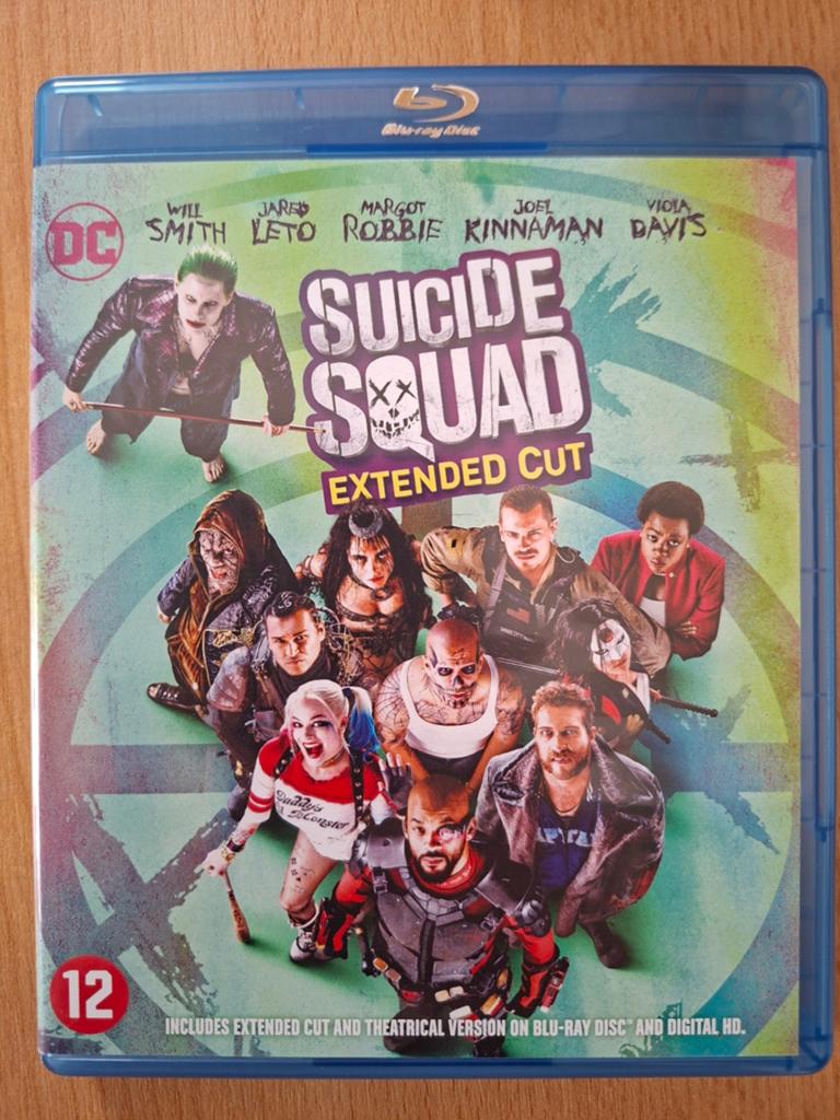Suicide Squad Extended Cut Blu-ray, Ophalen of Verzenden, Zo goed als nieuw, Actie