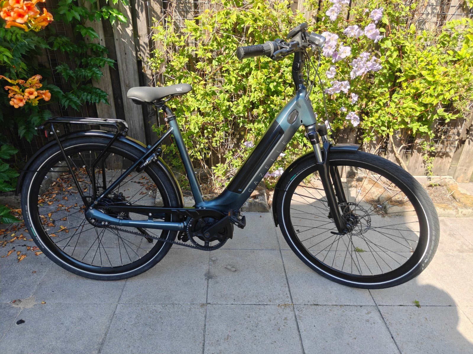 Gazelle Ultimate C380 HMB, Fietsen en Brommers, Fietsen | Dames | Damesfietsen, Ophalen, 53 tot 56 cm, Versnellingen, Zo goed als nieuw