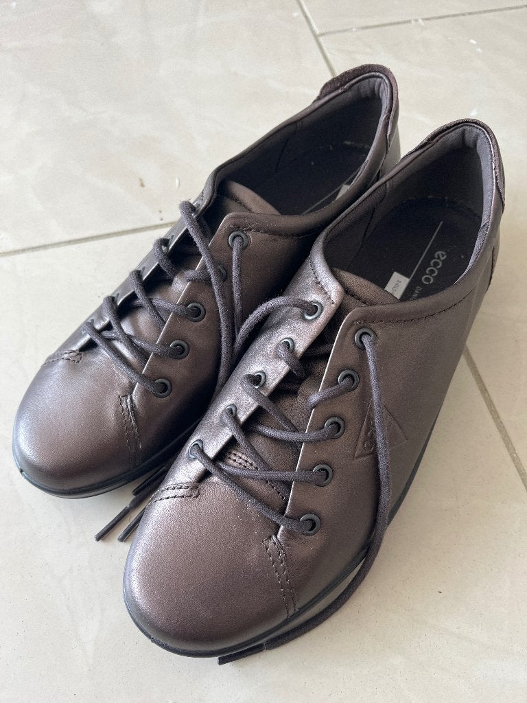 Ecco 40 leren schoenen hurin als nieuw, Kleding | Dames, Ecco, Verzenden, Zwart, Sneakers of Gympen