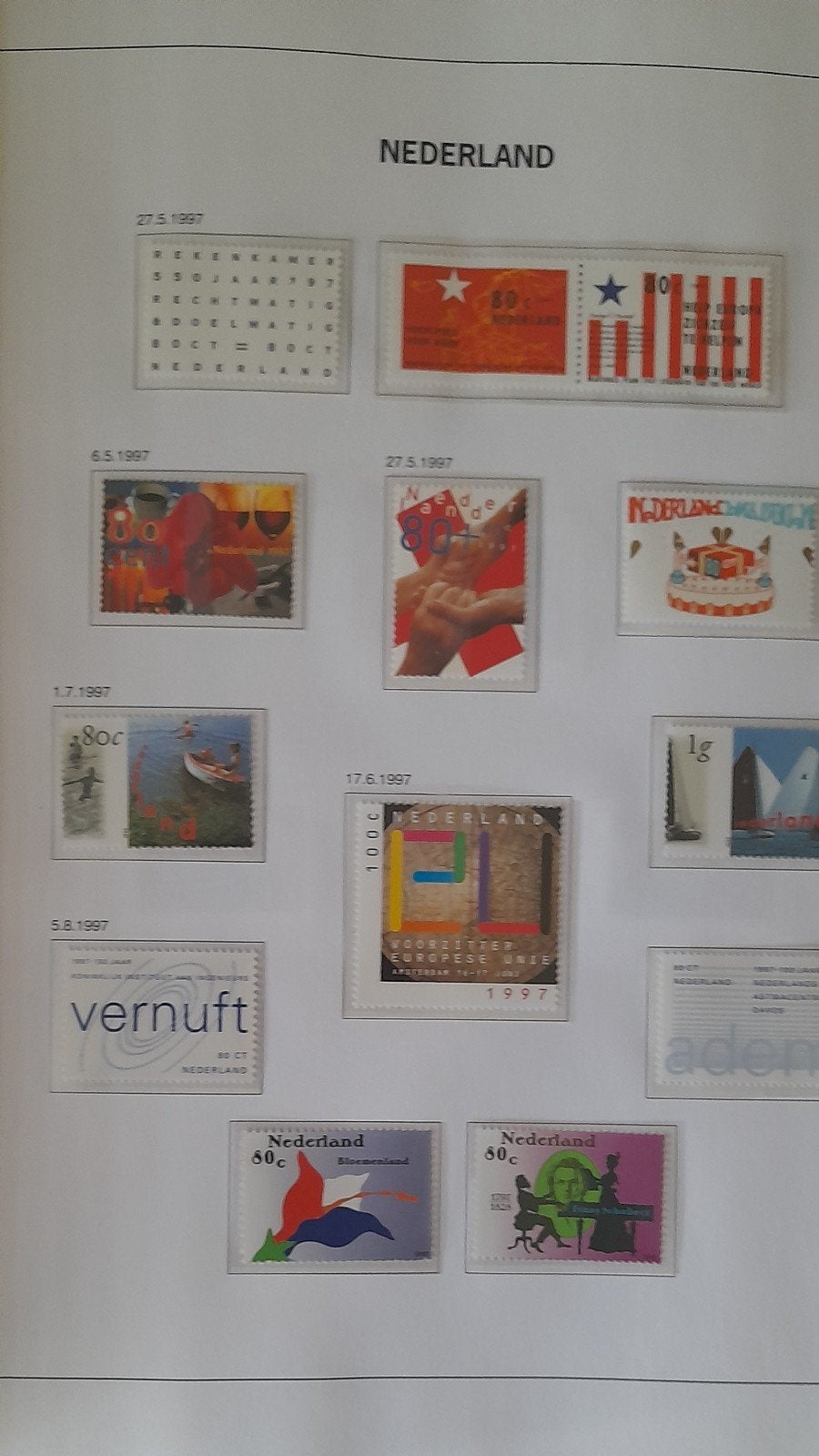 Davo  Postzegel boek - Diverse Uitgaven 1976-1999, Postzegels en Munten, Ophalen of Verzenden, Na 1940, Postfris
