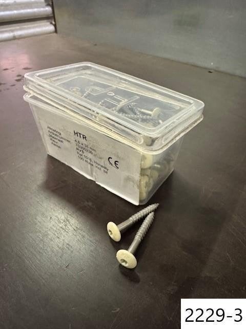 2229. Zelfborend dakpan plaatschroef / torx hpl schroef, Ophalen, Schroeven, Nieuw, Minder dan 50 mm
